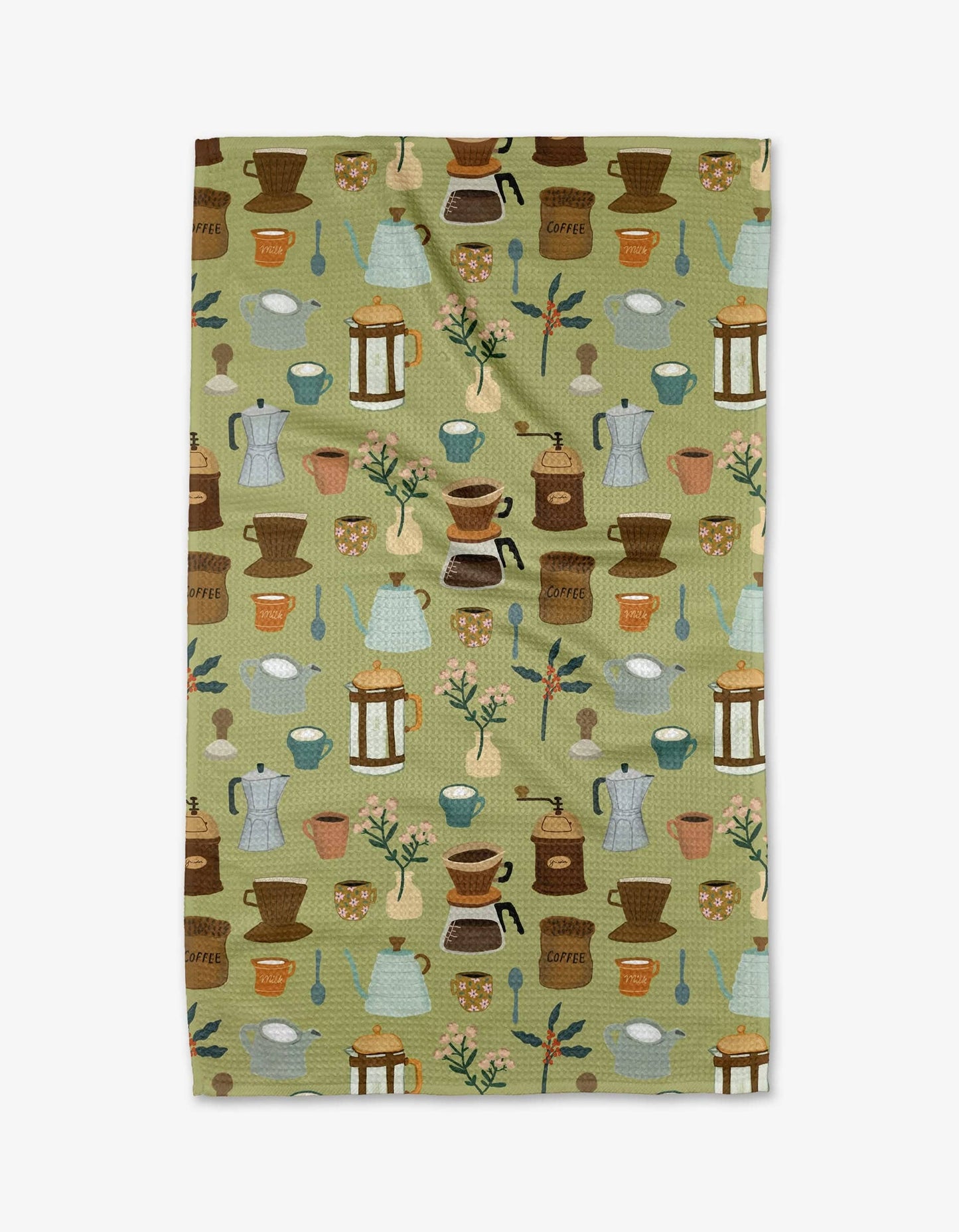 Geometry - Coffee Lover Tea Towel