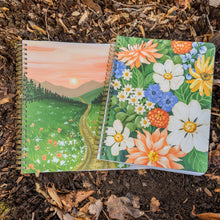 Load image into Gallery viewer, Spiral Notebook - Alpine Summer - 1 Canoe 2