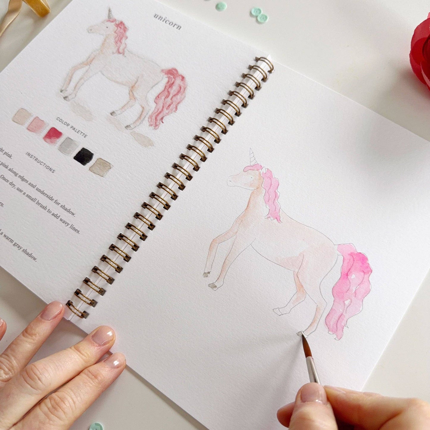 Watercolor Workbook - Fairytale
