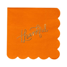 Load image into Gallery viewer, Napkin - Gold Foil Thankful - My Mind’s Eye