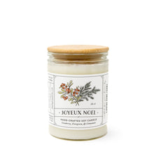 Load image into Gallery viewer, Finding Home Farms - Soy Candle, Joyeux Noel, Holiday / Christmas Scent