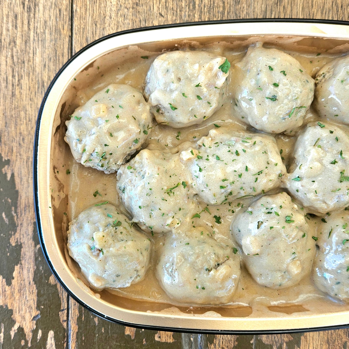 Swedish Meatballs with Egg Noodles
