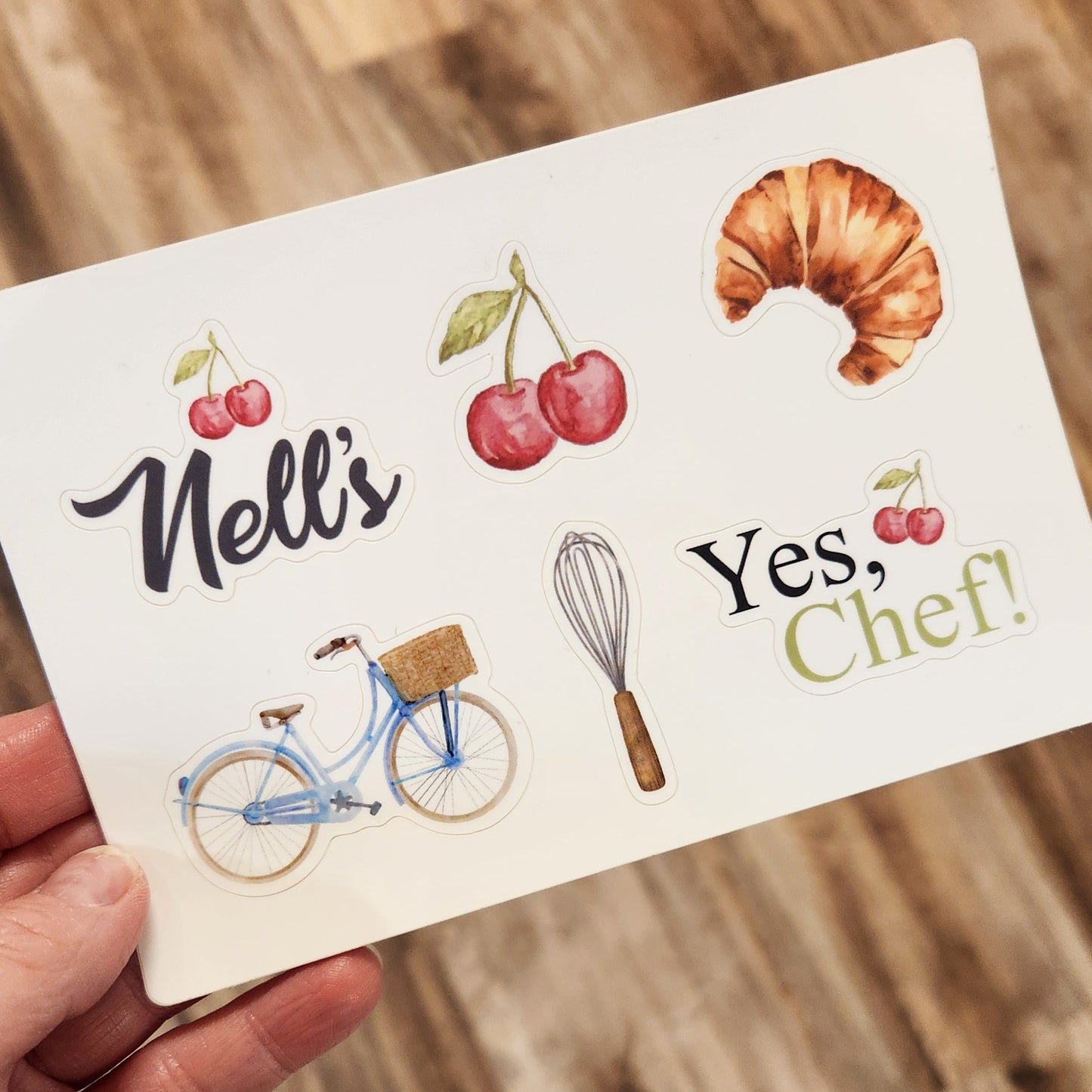 Sticker Sheet - Yes Chef!
