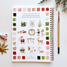 Load image into Gallery viewer, Watercolor Workbook: Christmas - Emily Lex Studio