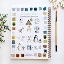 Load image into Gallery viewer, Watercolor Workbook: Winter - Emily Lex Studio