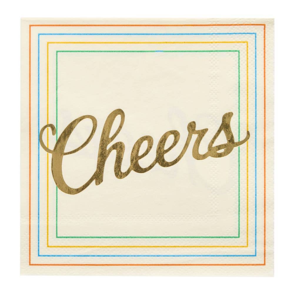 Napkin - Cheers Cocktail Napkins