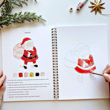 Load image into Gallery viewer, Watercolor Workbook: Christmas - Emily Lex Studio