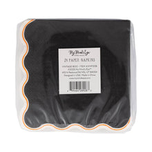 Load image into Gallery viewer, Napkin - Vintage Boo Black