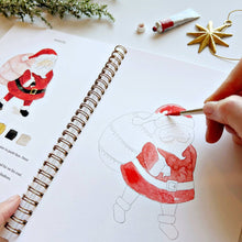 Load image into Gallery viewer, Watercolor Workbook: Christmas - Emily Lex Studio
