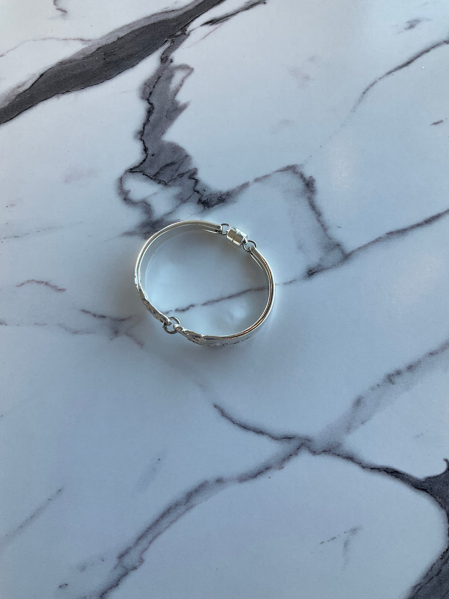 Girl Ran Away With The Spoon Silver Braclet