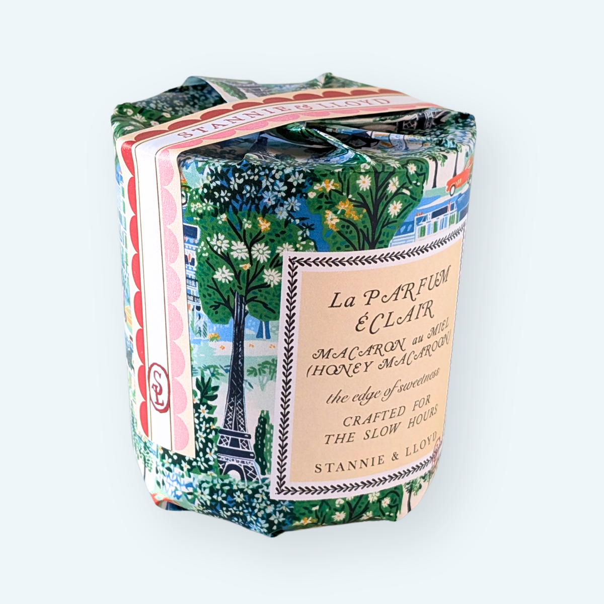 Stannie & Lloyd - Tester: Gift Wrap Candle - Paris Afternoon