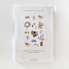 Load image into Gallery viewer, Tea Towel - Thanksgiving Turkey -  Emily Lex Studio