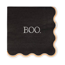 Load image into Gallery viewer, Napkin - Vintage Boo Black