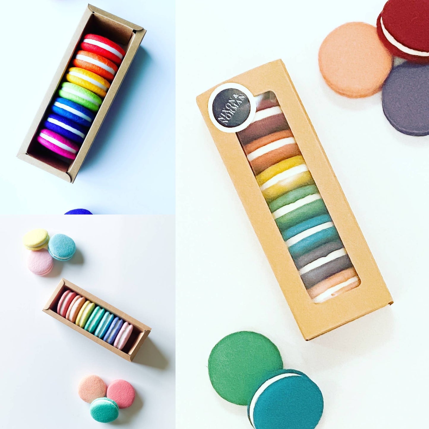 Felt Macarons - Nixon & Norman