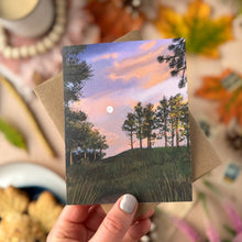 Load image into Gallery viewer, Tiny and Snail - Moon through the Pines