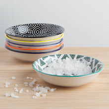 Load image into Gallery viewer, Pinch Bowl Set of 6 - Bits & Dots Multi-Color - Now Designs by Danica