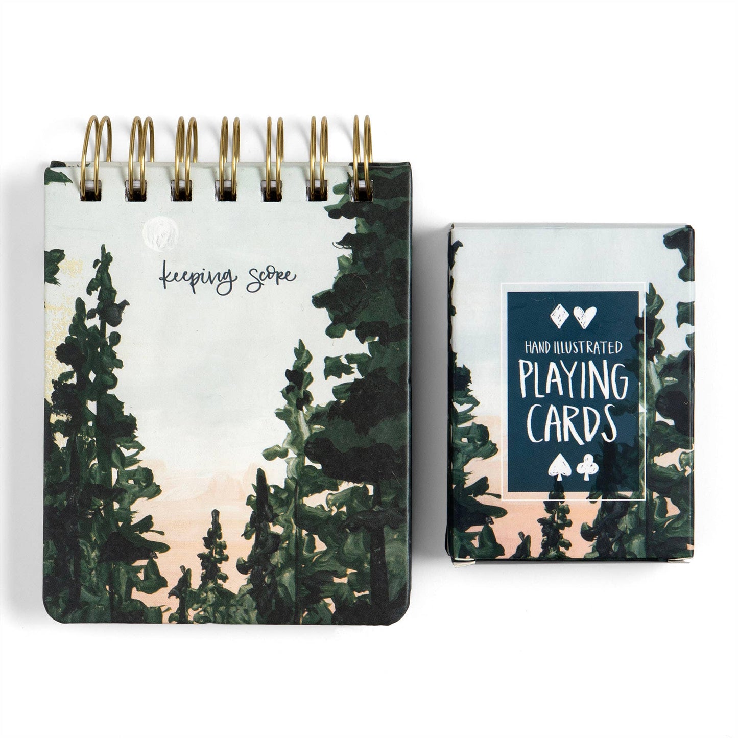 1canoe2 | One Canoe Two Paper Co. - Forest Landscape Playing Card Set