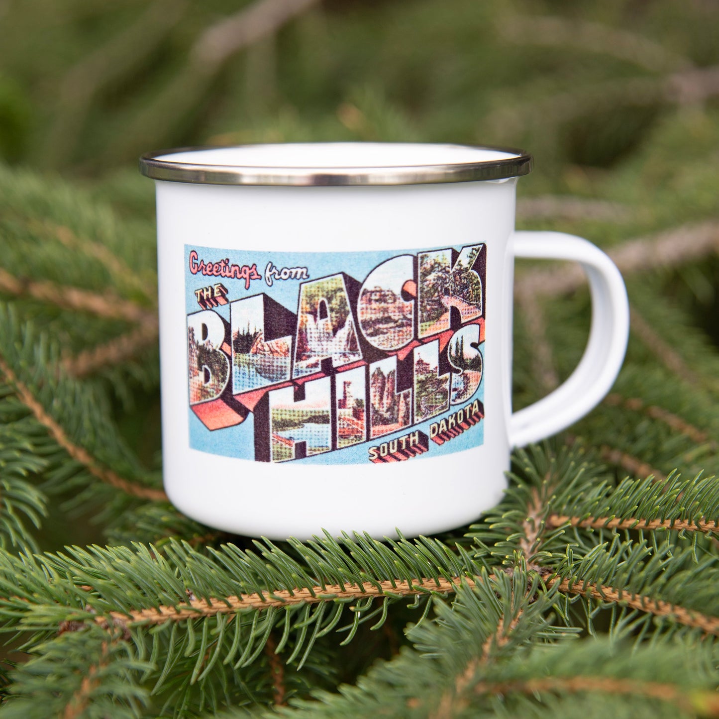 Black Hills South Dakota Camp Mug