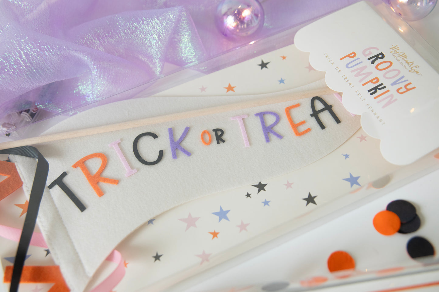 Felt Pennant - Trick or Treat - My Mind’s Eye - GVP1215