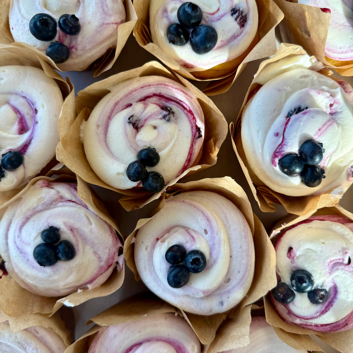 Blueberry Cheesecake Cupcakes