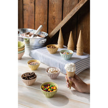 Load image into Gallery viewer, Pinch Bowls Set of 6 - Flora Sundae Bar - Now Designs by Danica