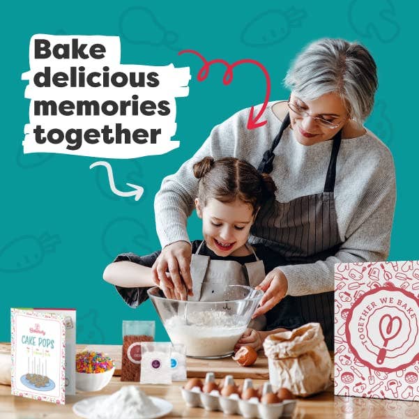 Baketivity Corp - Cake Pops Kit for Kids, DIY Cake Pop Kit Makes 10-12