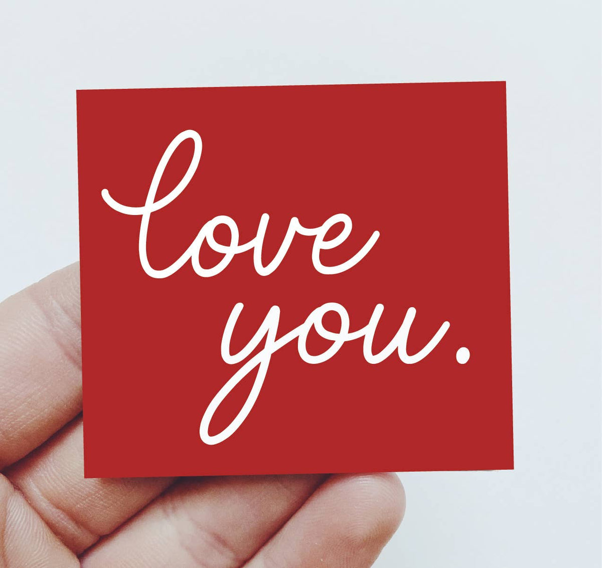 Sassper Goods - Love you. Magnet Valentine Galentine Anniversary Gift Spouse