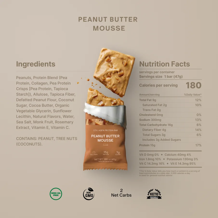 Stars + Honey - Peanut Butter Mousse