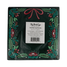 Load image into Gallery viewer, Napkin - Eat Drink & Be Merry - My Mind’s Eye