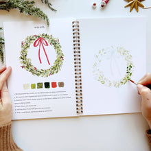 Load image into Gallery viewer, Watercolor Workbook: Christmas - Emily Lex Studio