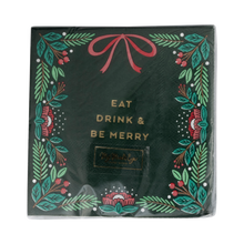 Load image into Gallery viewer, Napkin - Eat Drink & Be Merry - My Mind’s Eye