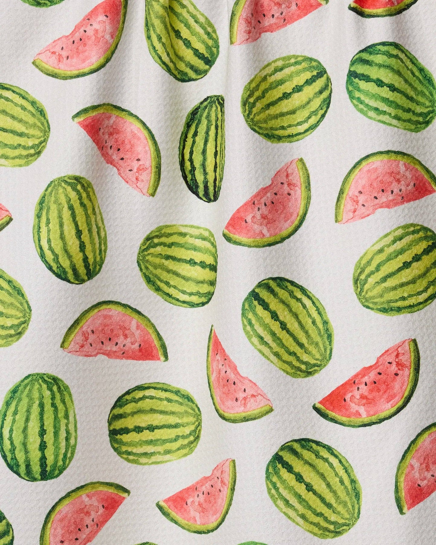 Geometry - Melon Market Tea Towel