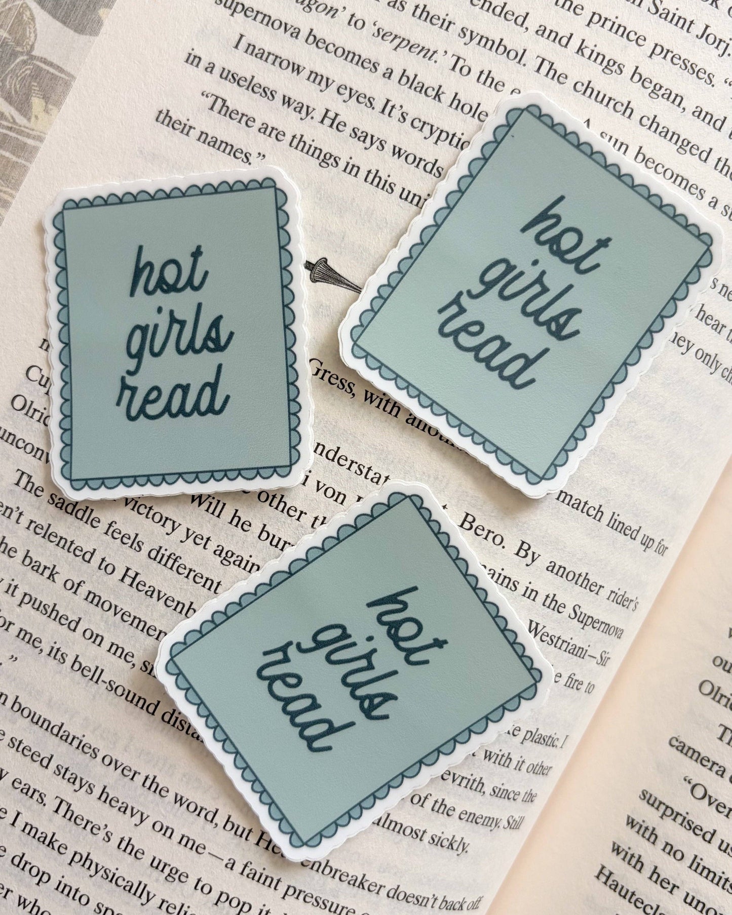 Sticker - Hot Girls Read
