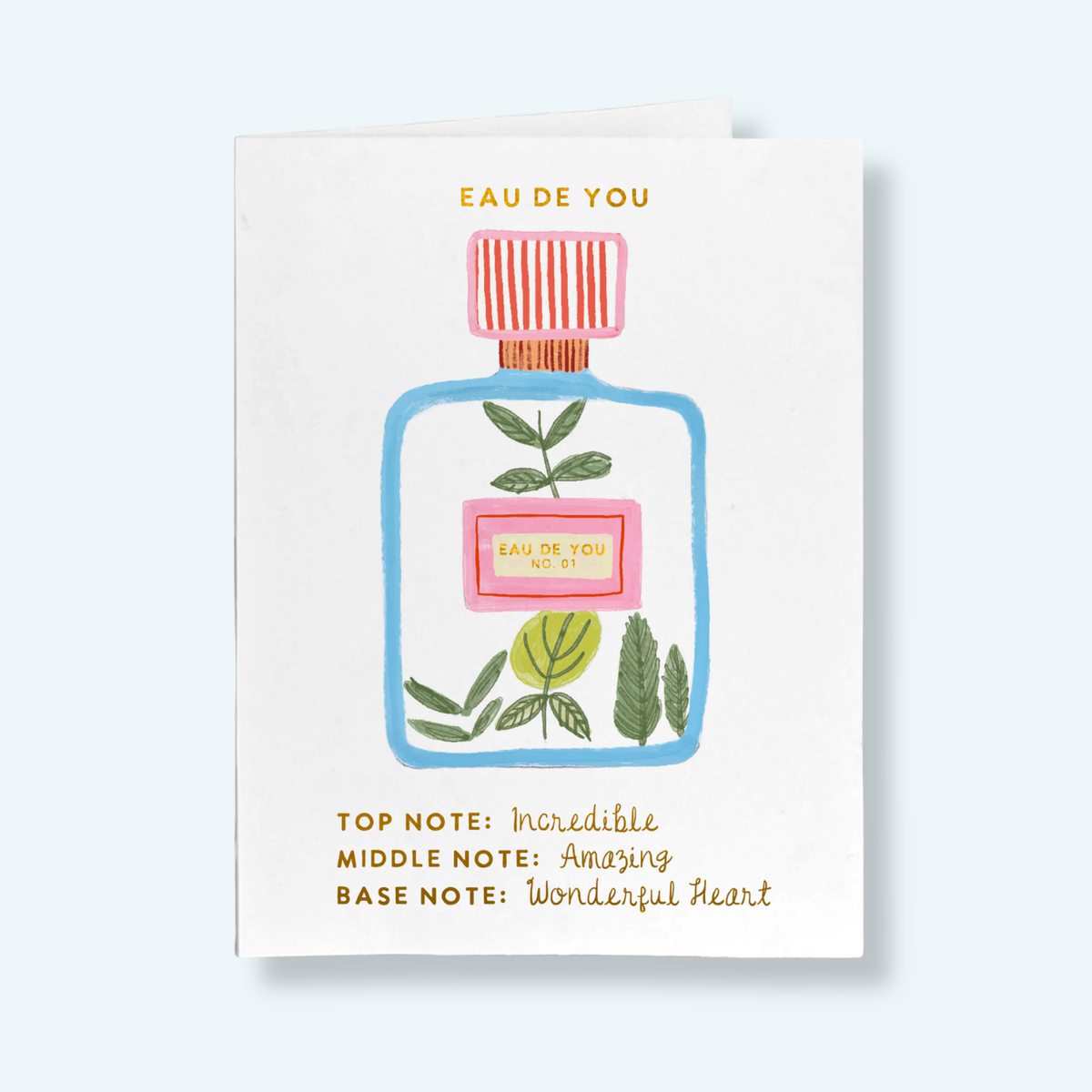 Stannie & Lloyd - New Greeting Card- Eau De You