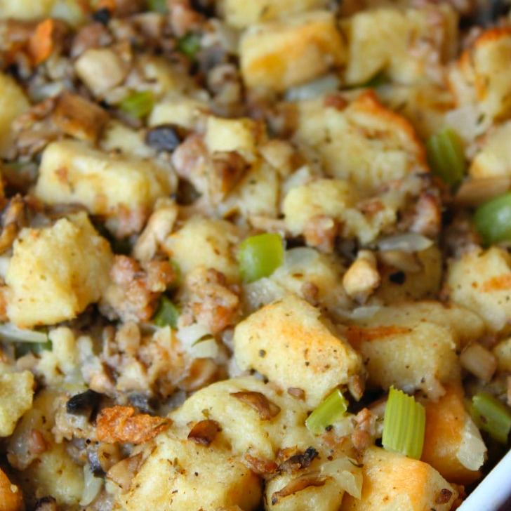 Thanksgiving Savory Holiday Stuffing
