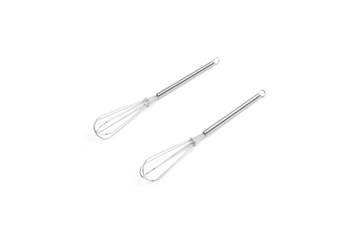 Fox Run Brands - Fox Run Mini Whisk, Set of 2, 7.25" x 1.25" x 1.25"