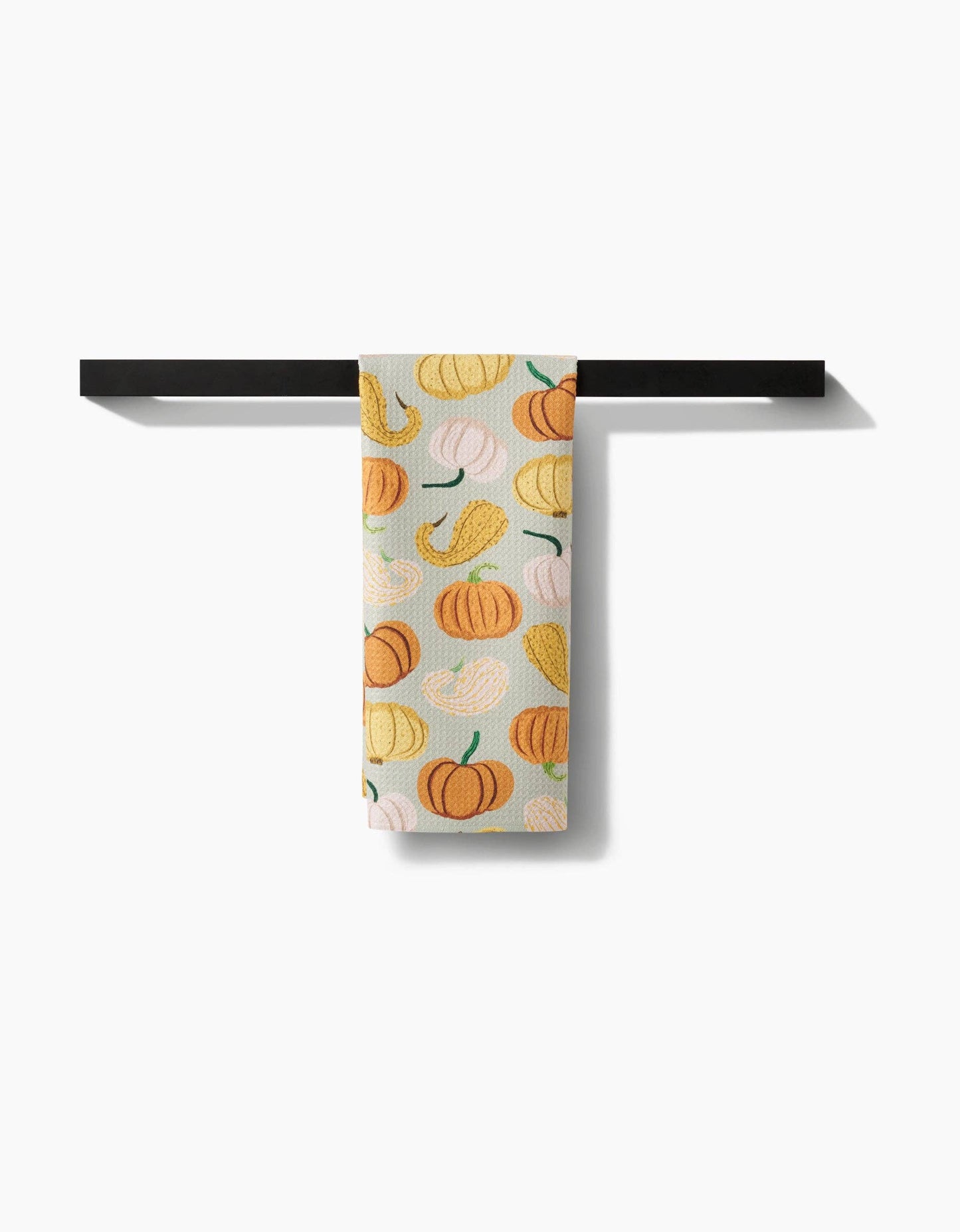 Geometry - Pumpkins And Gourds Tea Towel