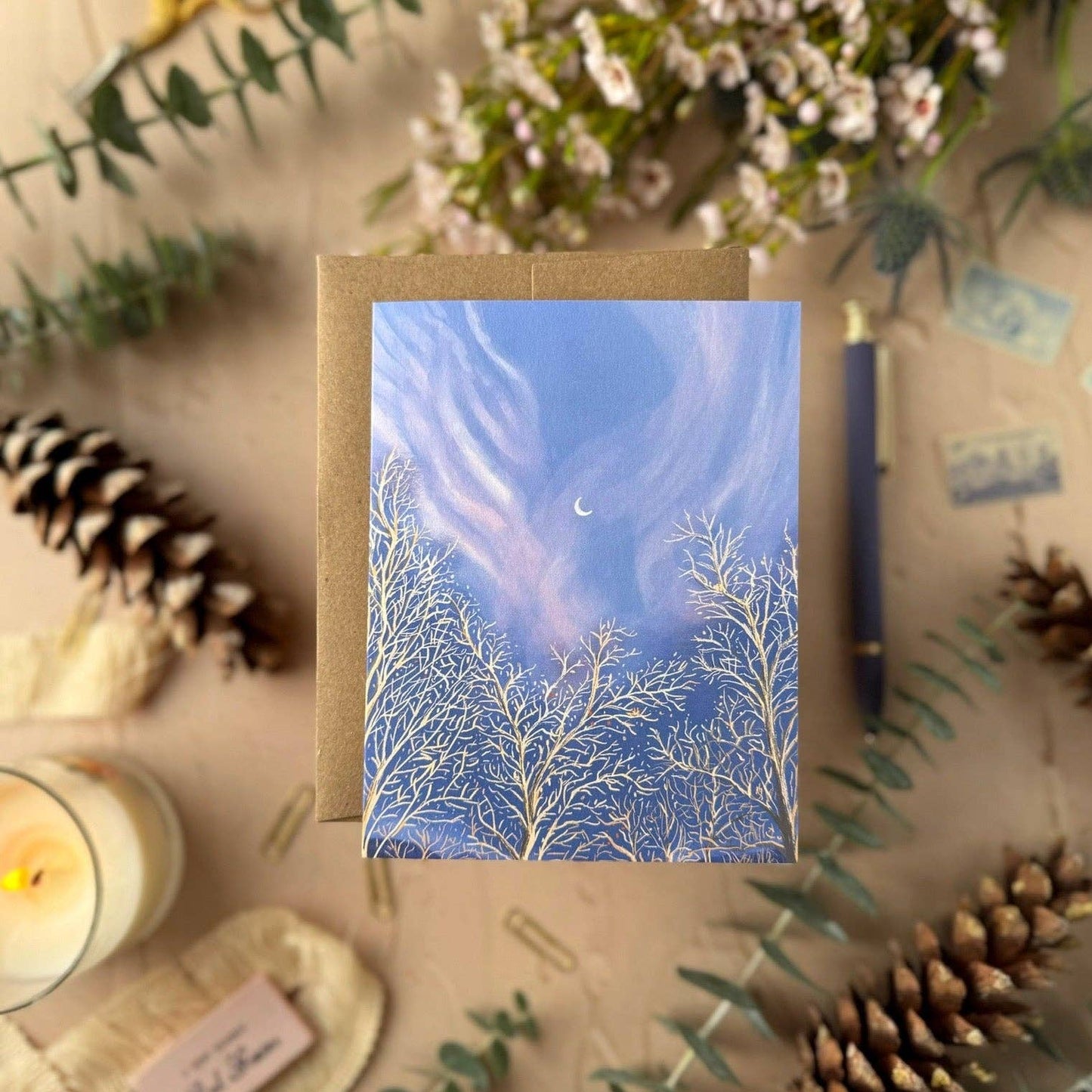Tiny and Snail - May Angels Watch Over You — Thank you, Encouragment, Sympathy Card
