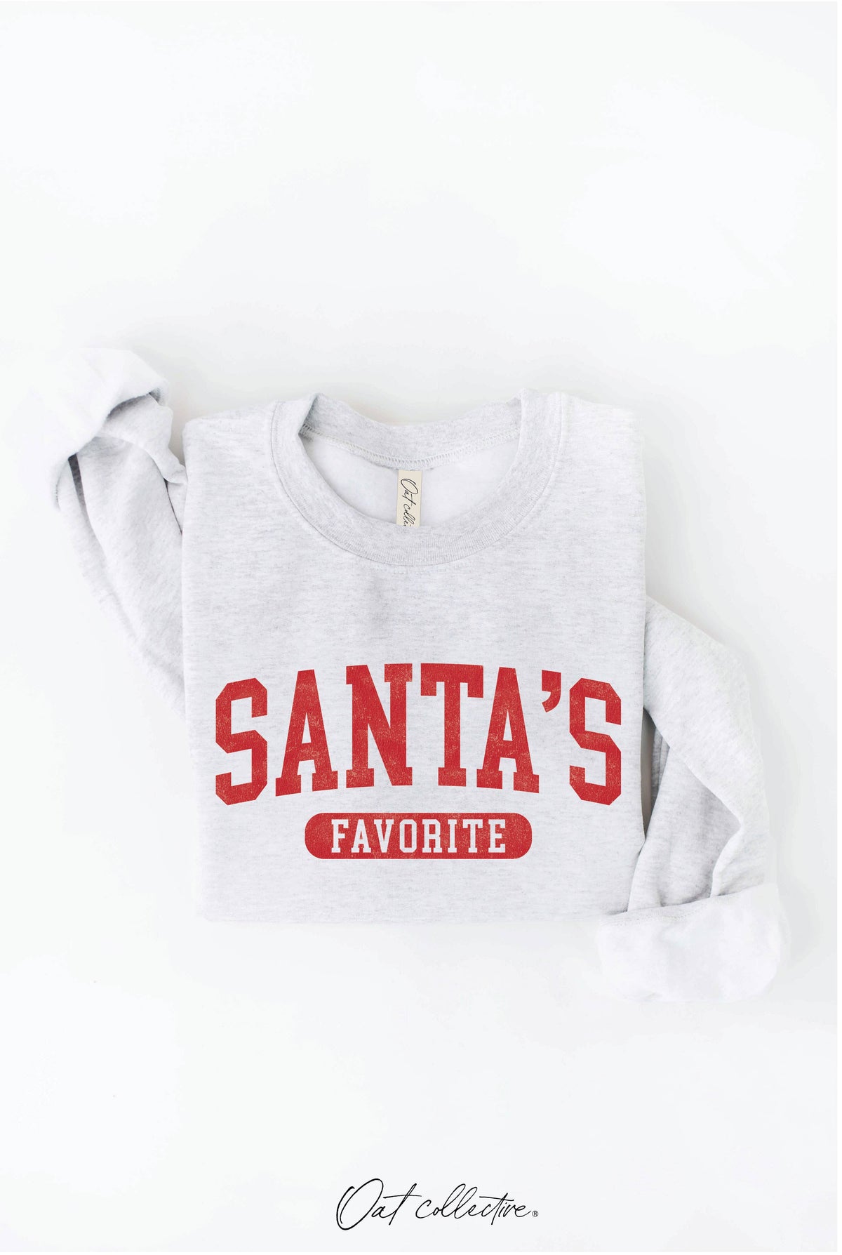 OAT COLLECTIVE - SANTA'S FAVORITE Graphic Sweatshirt