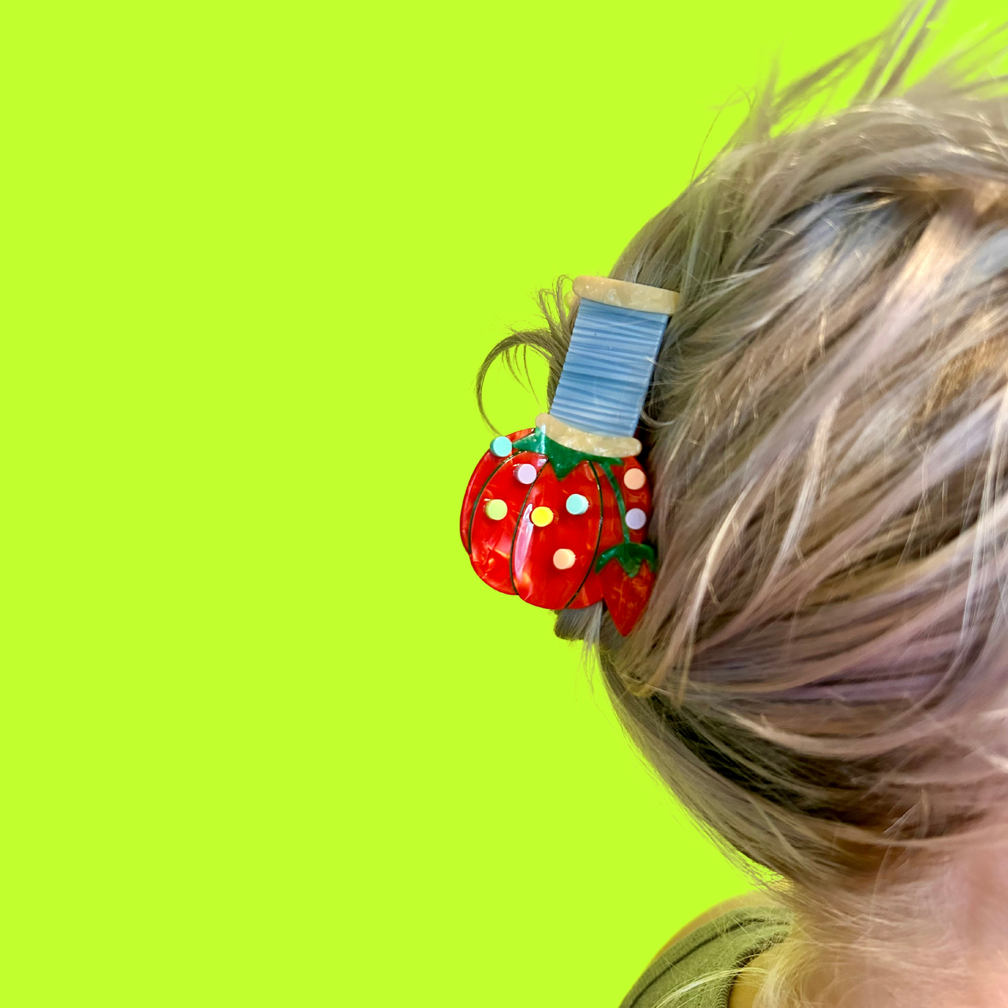 The Peach Fuzz - Pin Cushion Hair Claw
