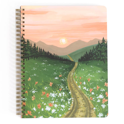 Spiral Notebook - Alpine Summer - 1 Canoe 2