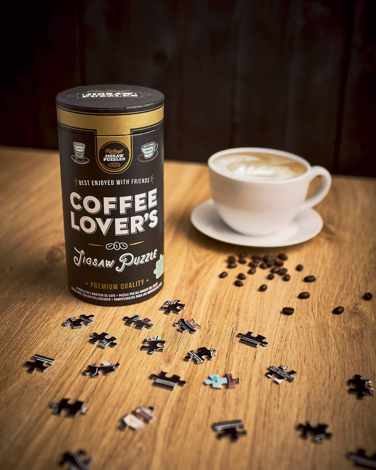Chronicle Books - Coffee Lover's 500 Piece Jigsaw Puzzle