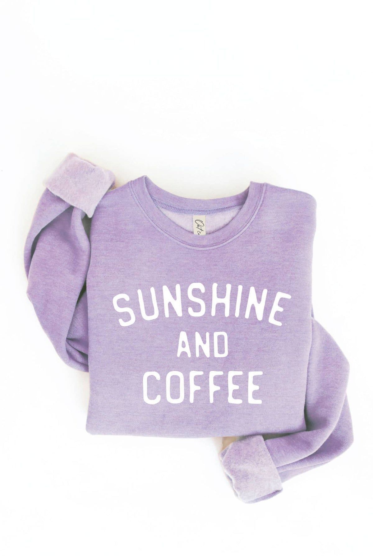 OAT COLLECTIVE - SUNSHINE AND COFFEE Graphic Sweatshirt