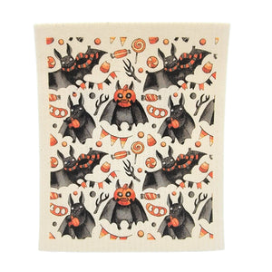 Bat Swedish Dishcloth
