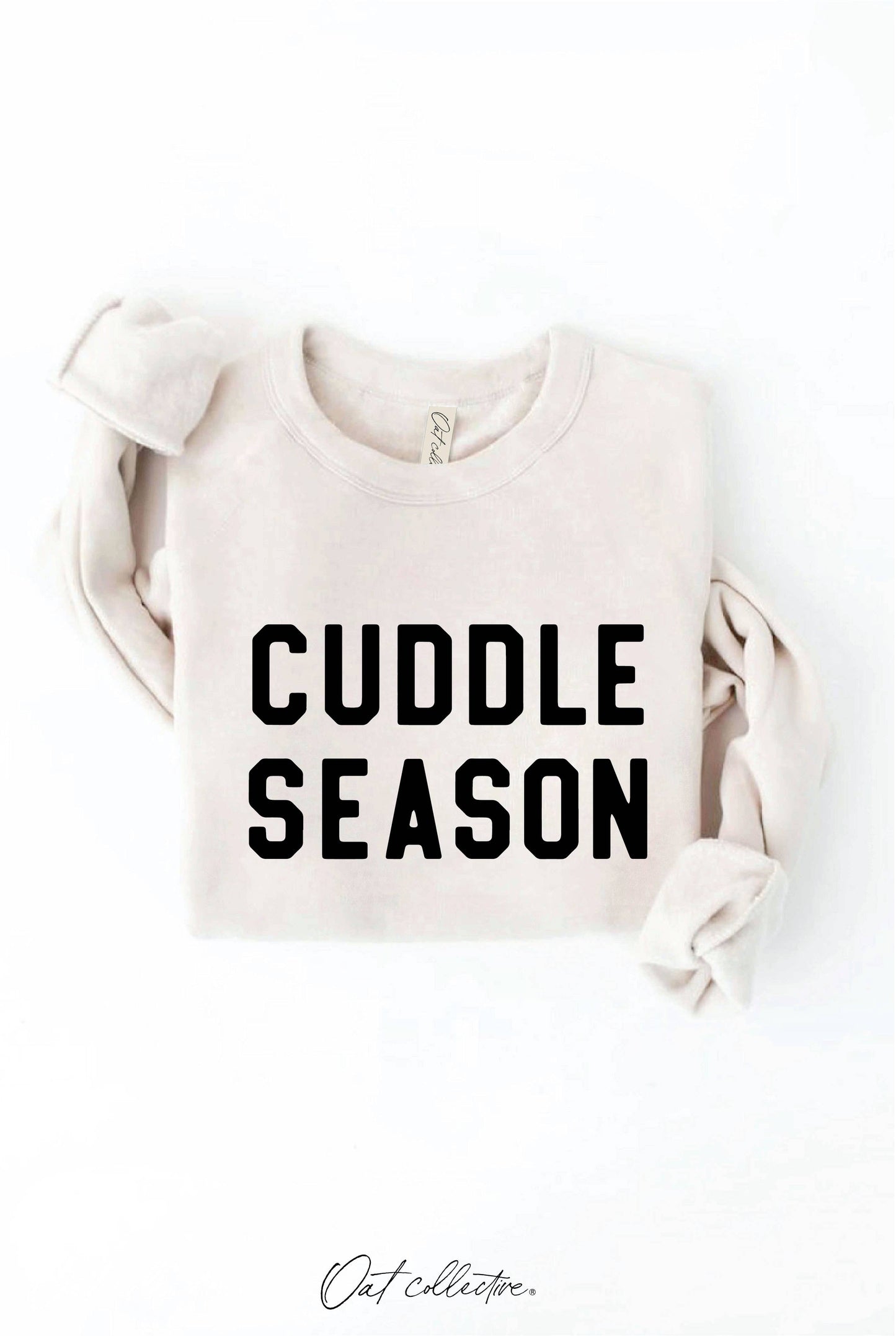OAT COLLECTIVE - CUDDLE SEASON Graphic Sweatshirt