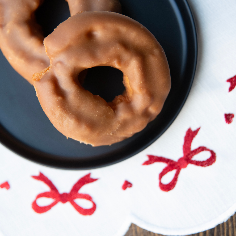 Maple Glazed Old Fashioned Donuts
