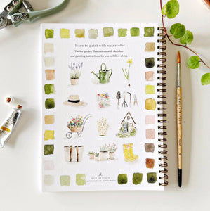Watercolor Workbook: Garden