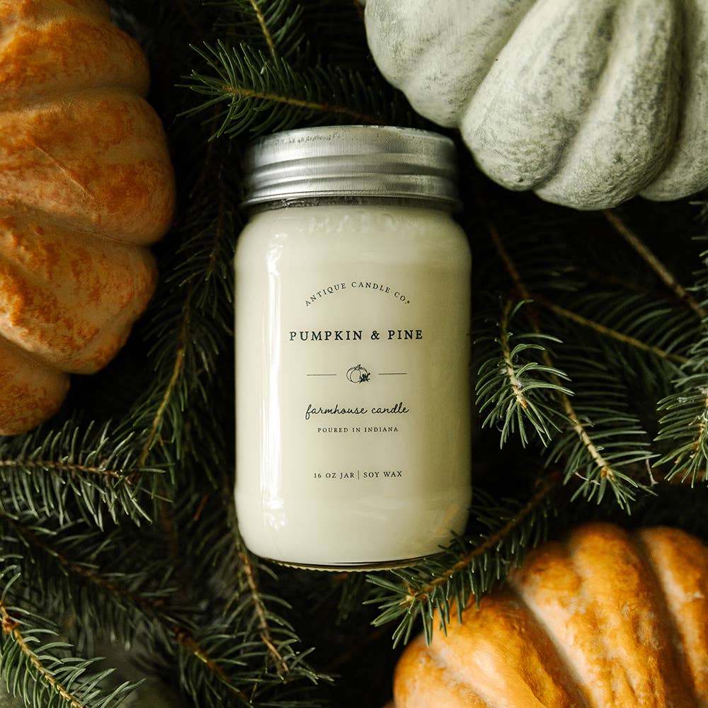 Antique Candle Co.® - Pumpkin & Pine - Soy Candle