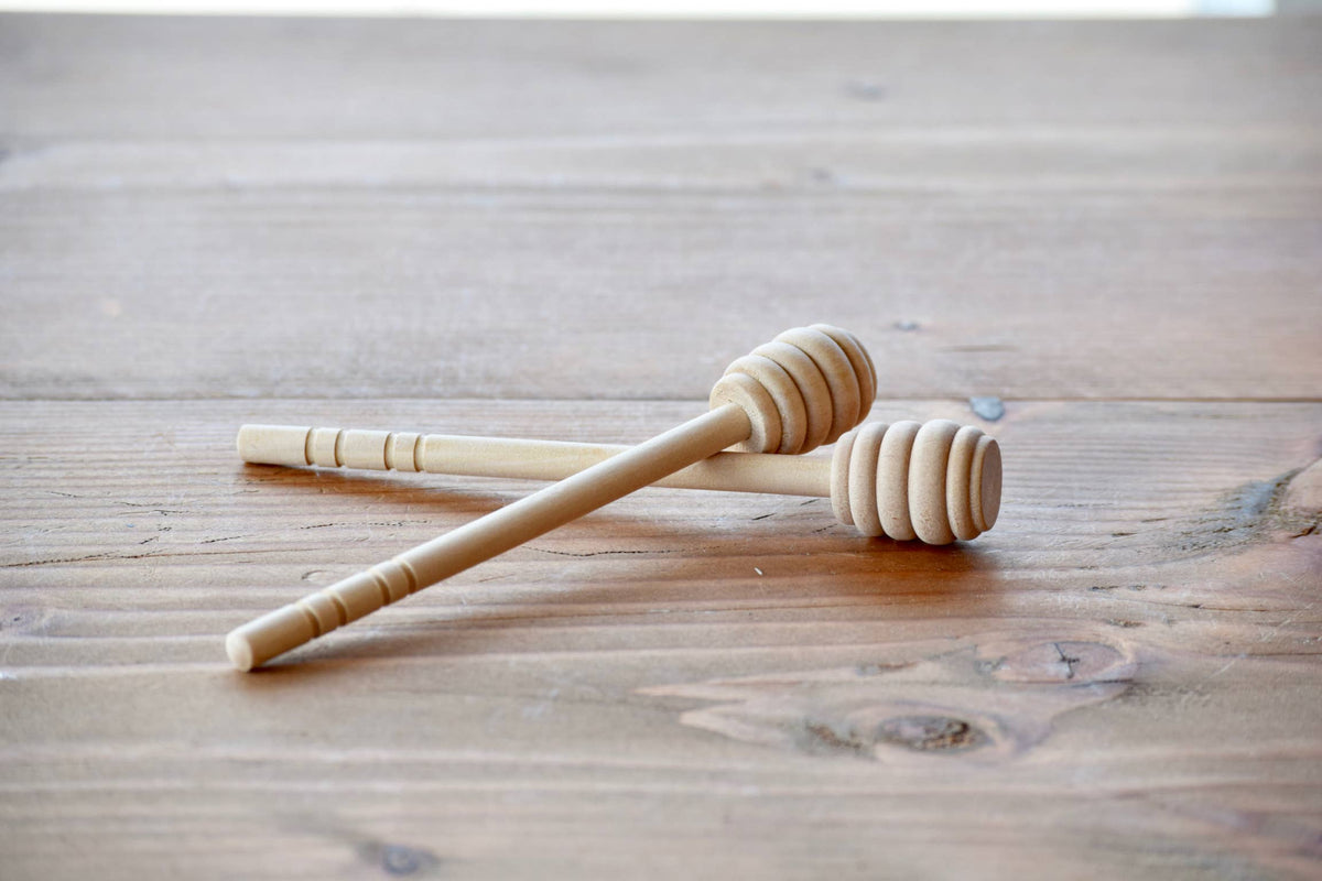 The Bee Box - Wooden Honey Dipper
