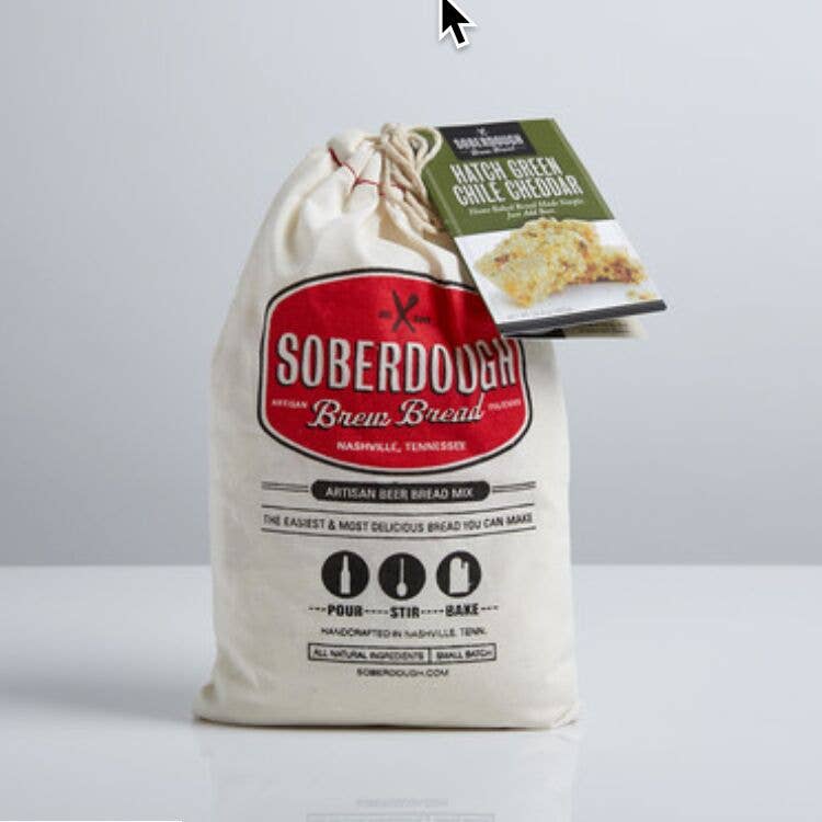 Soberdough - Hatch Green Chile Cheddar - Half Case